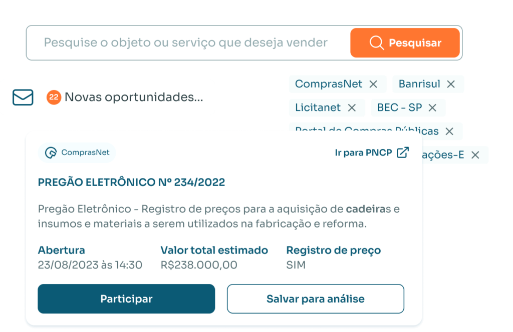 Pesquise com tecnologia